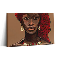 Glezna Āfrikas sieviete cena un informācija | Gleznas | 220.lv
