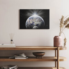 Glezna Skats uz Zemi un Mēnesi cena un informācija | Gleznas | 220.lv