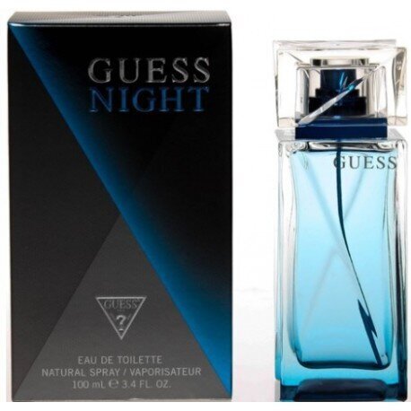 Tualetes ūdens Guess Night EDT vīriešiem, 100 ml цена и информация | Vīriešu smaržas | 220.lv