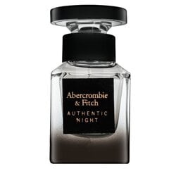 Tualetes ūdens Abercrombie & Fitch Authentic Night Man EDT vīriešiem, 30 ml цена и информация | Мужские духи | 220.lv