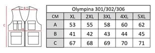 Жилет мужской Olympina 306 цена и информация | Мужские жилетки | 220.lv