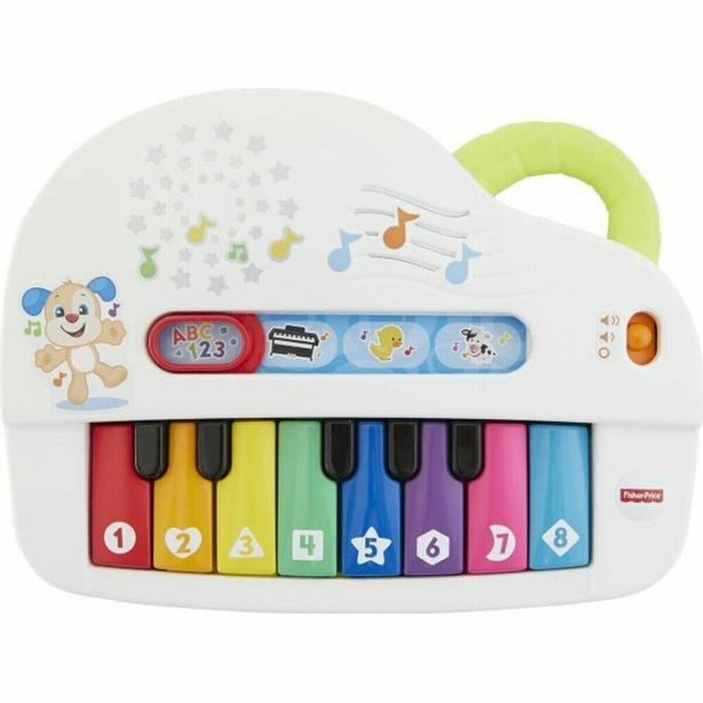 Bērnu interaktīvās klavieres My Funny Piano Fisher Price цена и информация | Rotaļlietas zīdaiņiem | 220.lv