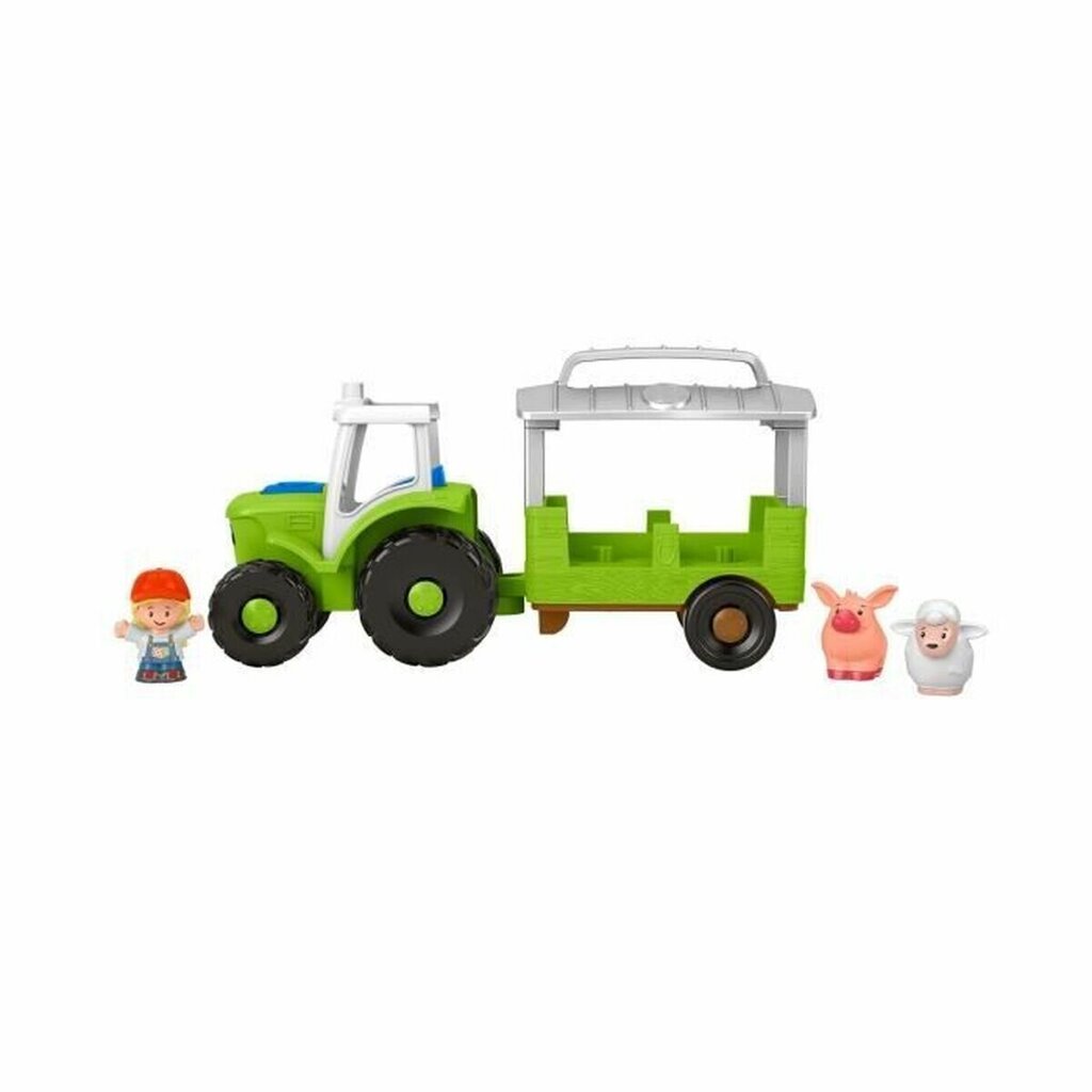 Traktors ar piederumiem Fisher Price Farmer cena un informācija | Rotaļlietas zīdaiņiem | 220.lv