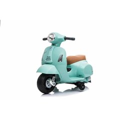 Vienvietīgs bērnu elektriskais skrejritenis Vespa, zaļš cena un informācija | Bērnu elektroauto | 220.lv