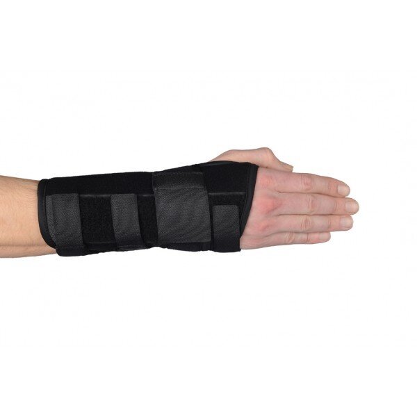 Plaukstas un rokas šina Ortopagalba RT0-3-1R, melna цена и информация | Ķermeņa daļu fiksatori | 220.lv