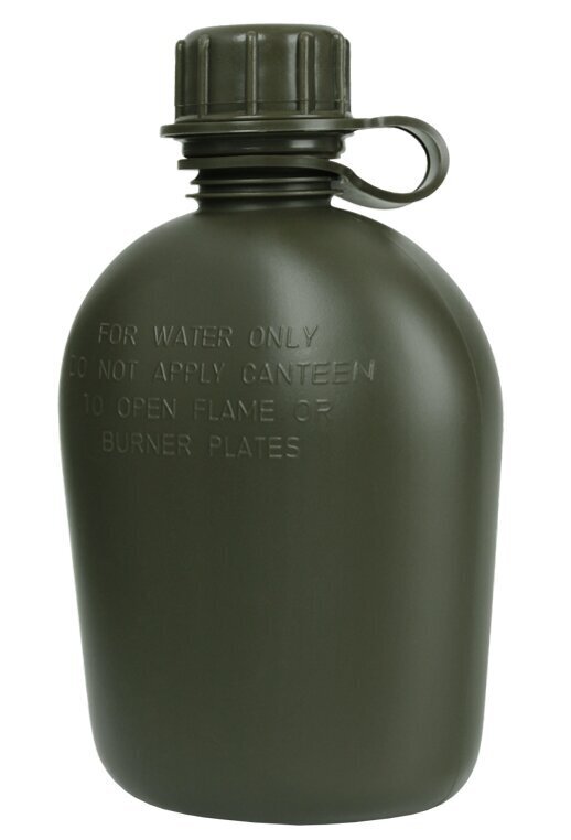 Tūrisma pudele Bidon Mil-Tec US Army, 1000 ml cena un informācija | Ūdens pudeles | 220.lv