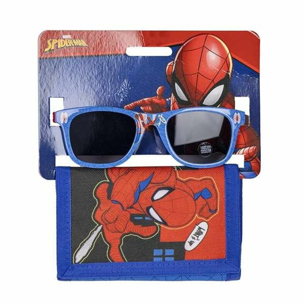 Saulesbrilles un maka komplekts Marvel Spiderman S0738885, zils цена и информация | Bērnu aksesuāri | 220.lv