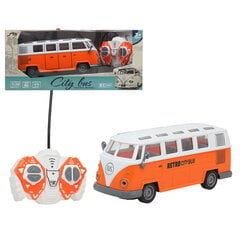 Tālvadības autobuss BigBuy Fun ar pulti, oranžs cena un informācija | Rotaļlietas zēniem | 220.lv