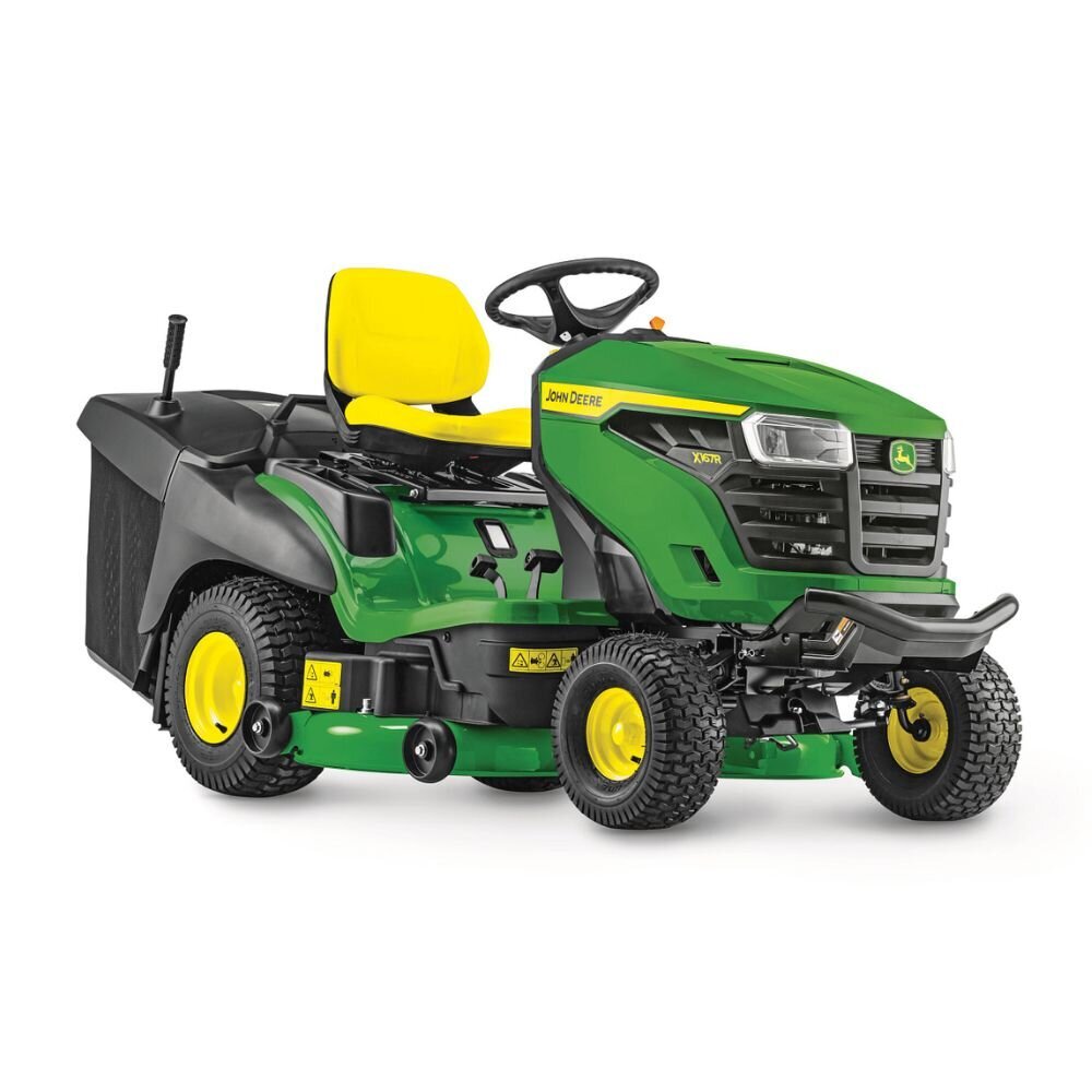 Zāles pļāvējs ar savākšanas grozu John Deere X167R cena un informācija | Dārza traktori | 220.lv