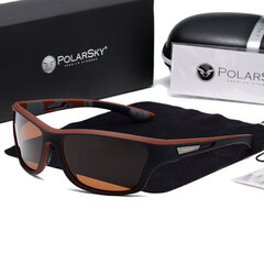 Sporta Saulesbrilles PolarSky PS-2336, oranžas цена и информация | Спортивные очки | 220.lv