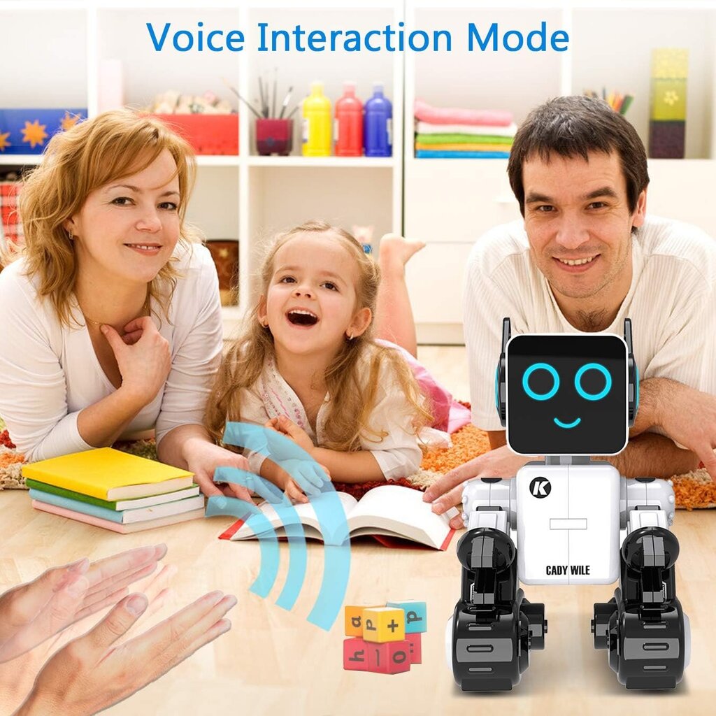 Robotu rotaļlieta bērniem JJR/C, balts цена и информация | Rotaļlietas zēniem | 220.lv