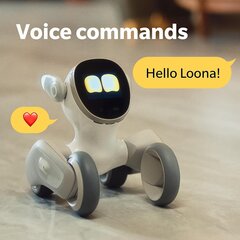 Robots suns ar balss komandām Harmony Hill's, balts cena un informācija | Rotaļlietas zēniem | 220.lv