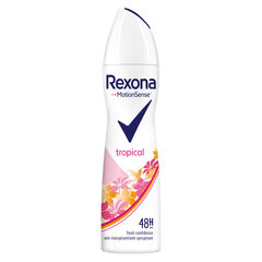 Izsmidzināms dezodorants Rexona Tropical sievietēm, 150 ml cena un informācija | Dezodoranti | 220.lv