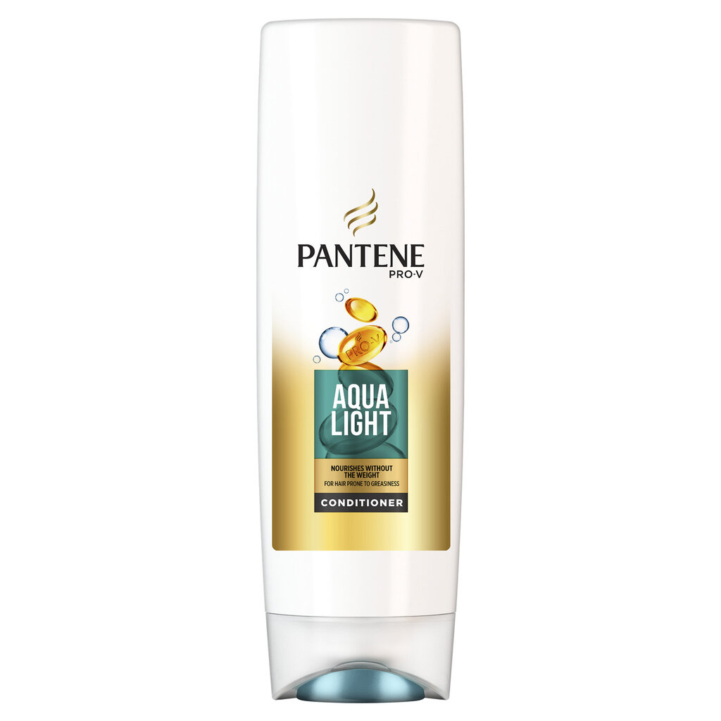 Kondicionieris taukainiem matiem Pantene Aqua Light, 200 ml cena un informācija | Matu kondicionieri, balzāmi | 220.lv