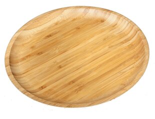 Wilmax bambusa šķīvis, 28 cm cena un informācija | Trauki, šķīvji, pusdienu servīzes | 220.lv