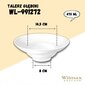 Wilmax dziļā bļoda, 25 cm, 470 ml цена и информация | Trauki, šķīvji, pusdienu servīzes | 220.lv