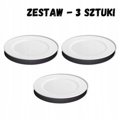 Профессиональная обеденная тарелка 28 см - набор из 3 шт. цена и информация | Посуда, тарелки, обеденные сервизы | 220.lv
