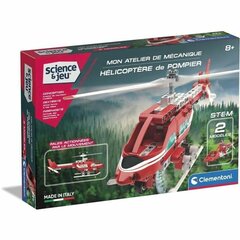 Clementoni Firefighter rotaļu helikopters, sarkans cena un informācija | Rotaļlietas zēniem | 220.lv