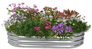 Приподнятая стальная садовая грядка GardenLine цена и информация | Теплицы | 220.lv