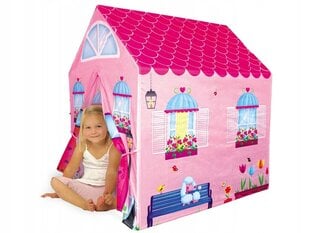 Bērnu rotaļu telts Fluxar Home 5013, rozā, 95 x 72 x 102 cm cena un informācija | Bērnu rotaļu laukumi, mājiņas | 220.lv