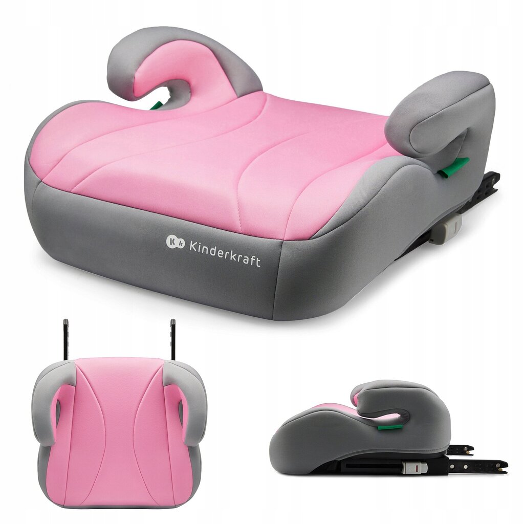 Autokrēsliņš Kinderkraft i-Boos, 15-36 kg, pink цена и информация | Autokrēsliņi | 220.lv