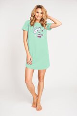 Ночная сорочка для девочек YoClub PJDN-024, зелёная цена и информация | Пижамы, халаты для девочек | 220.lv