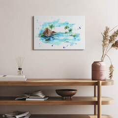 Glezna Salas akvareļu gleznojums цена и информация | Картины | 220.lv