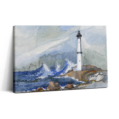 Glezna Akvareļu jūra un bāka цена и информация | Картины | 220.lv