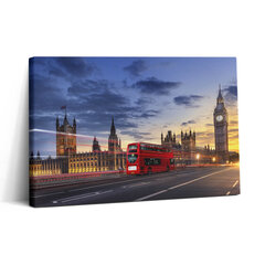 Glezna Sarkanais autobuss Londonā цена и информация | Картины | 220.lv