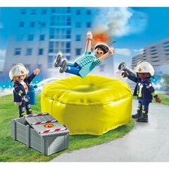 71465 Playmobil Action Heroes Ugunsdzēsēji ar gaisa spilveniem, 13 daļas cena un informācija | Konstruktori | 220.lv