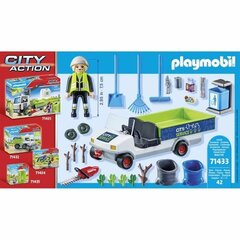 71433 Playmobil City Action Ielu tīrīšana ar elektrisko transportlīdzekli, 42 daļas cena un informācija | Konstruktori | 220.lv