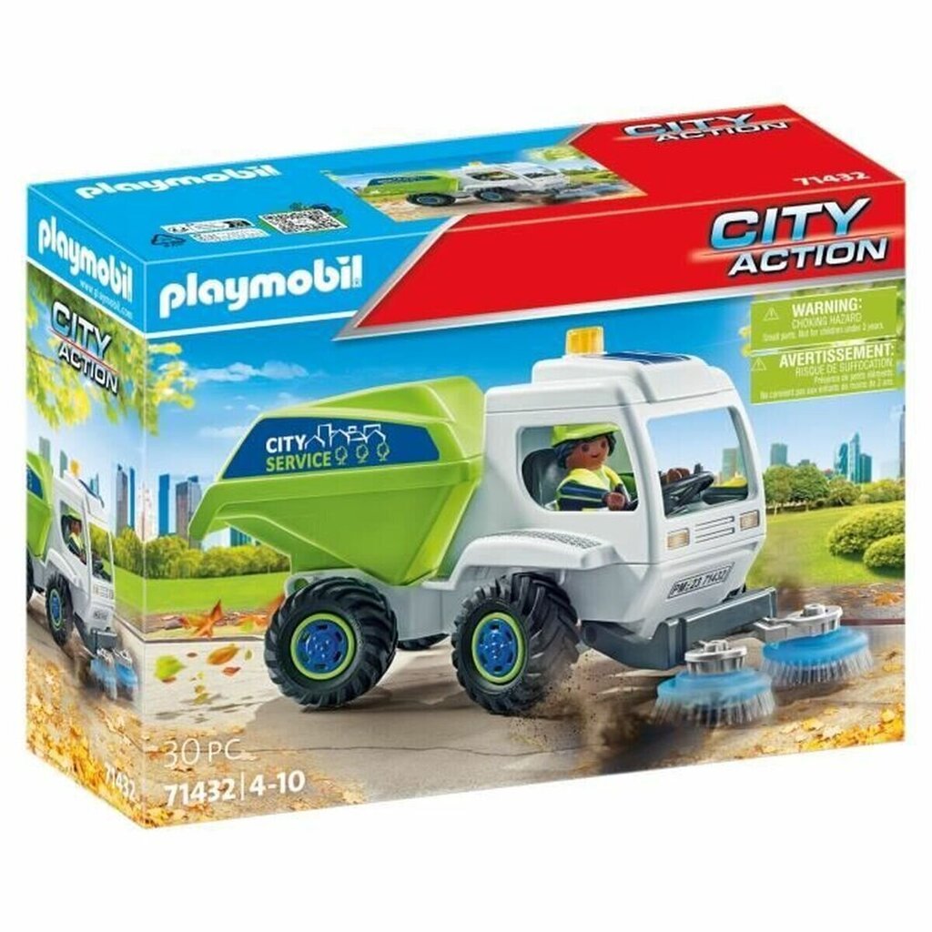 71432 Playmobil City Action ielu tīrīšanas mašīna, 30 daļas cena un informācija | Konstruktori | 220.lv