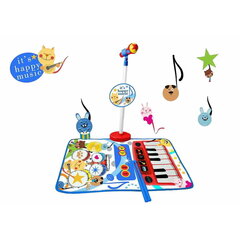 Mūzikas komplekts Happy Music Reig, zils cena un informācija | Attīstošās rotaļlietas | 220.lv
