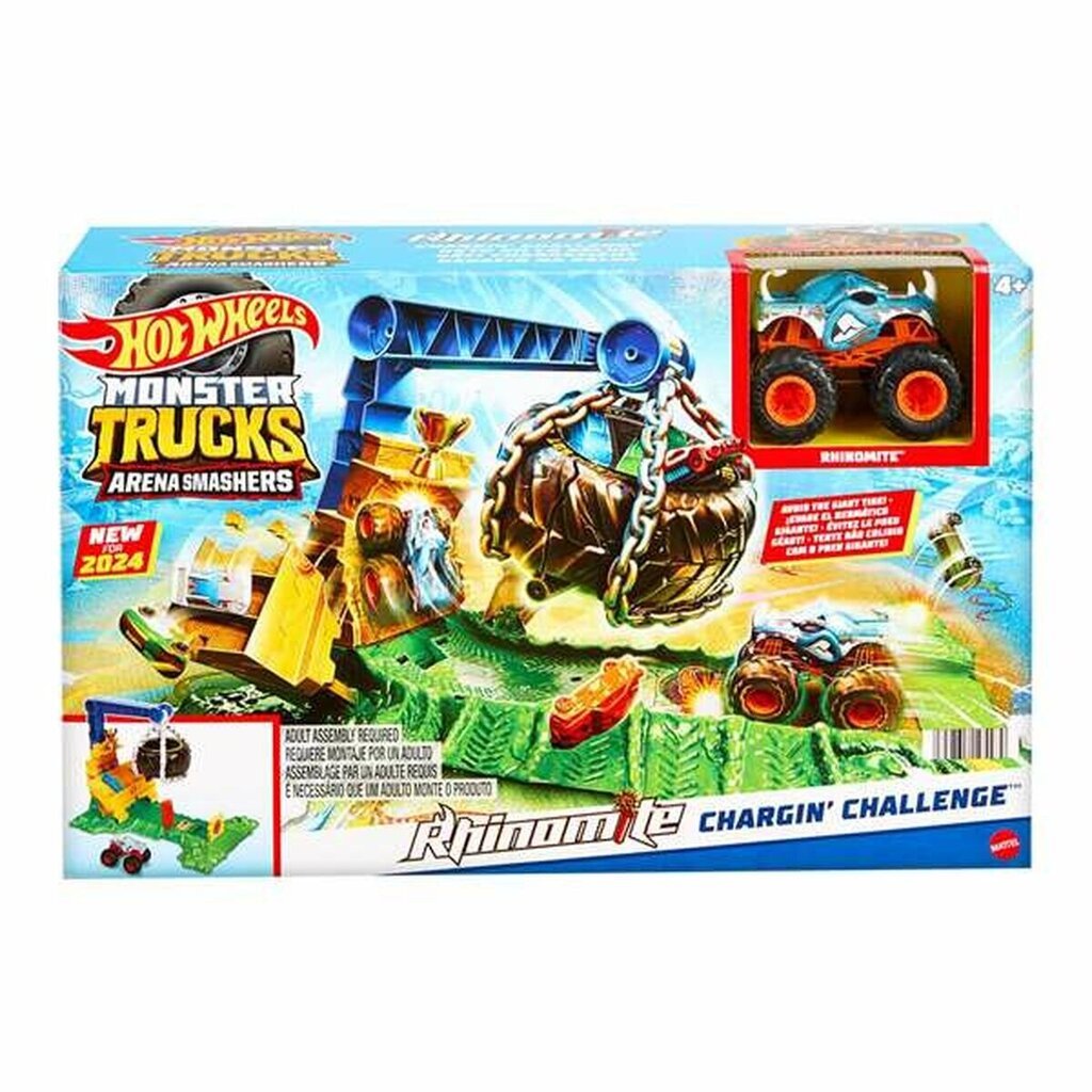 Hot Wheels Monster Truck sacīkšu trase цена и информация | Rotaļlietas zēniem | 220.lv