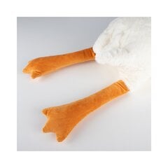 Plīša rotaļlieta pīle DuckDuck, balta, 130 cm cena un informācija | Mīkstās (plīša) rotaļlietas | 220.lv