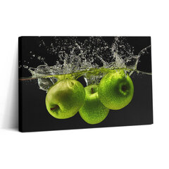 Glezna Zaļie āboli ūdenī cena un informācija | Gleznas | 220.lv