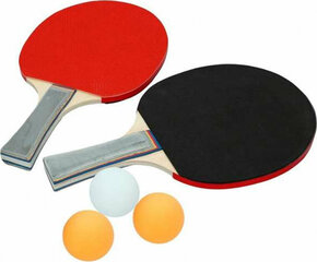 Galda tenisa komplekts Ping Pong Set, 20,5x4,5x3,2 cm, 5 gab. cena un informācija | Galda tenisa raketes, somas un komplekti | 220.lv