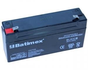 Аккумулятор Batimex BL632B BT-6M3.2AC 3,2 Ач AGM 6В цена и информация | Аккумуляторы | 220.lv