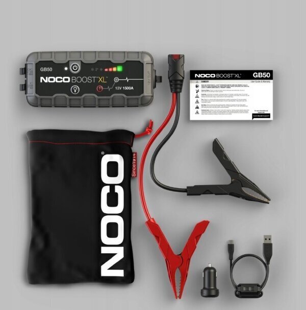 Litija starteris Noco GB50 1500A cena un informācija | Akumulatoru lādētāji | 220.lv