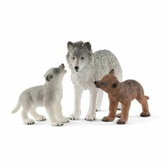 Figūru komplekts Schleich vilki, 3 gab. цена и информация | Игрушки для мальчиков | 220.lv