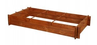 Wamar Деревянная садовая кровать, 148 x 80 см цена и информация | Теплицы | 220.lv