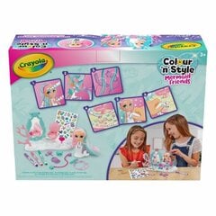 Radošais komplekts Crayola Color'n'Style цена и информация | Игрушки для девочек | 220.lv