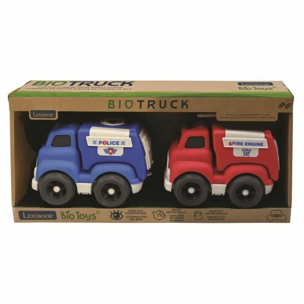 Celtniecības mašīnu komplekts Lexibook BioTruck цена и информация | Rotaļlietas zēniem | 220.lv