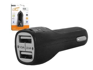 Автомобильное зарядное устройство PS Dual USB 2.1A. цена и информация | Автомобильные электропринадлежности 12V | 220.lv