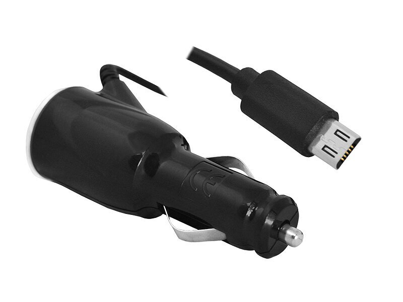 PS Micro USB 3.1 A kontaktdakša auto lādētājs, 1,5 m. цена и информация | Auto 12V el. piederumi | 220.lv