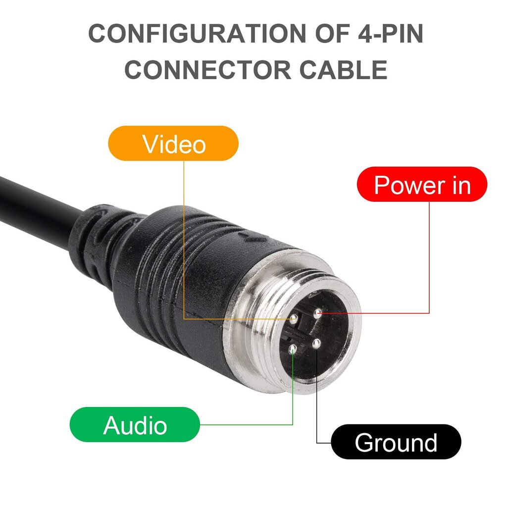 Adapteris 4PIN Male į RCA Female цена и информация | Parkošanas sistēmas | 220.lv