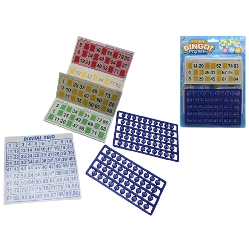 Bingo spēle, 20x30x2 cm цена и информация | Galda spēles | 220.lv