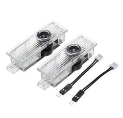 2 Led Lukturu Komplekts, ME Premium, Durvju Lukturi, Bmw 1 E81 E82 E87 E88 3 E90 E91 E92 E93 Bmw 5 E60 E61 F10 F11 F07 7 E65 E66 E67 F01 F02 X3 E83 X5 E83 F25 X6 E71 cena un informācija | Automašīnu spoguļi, restes, lukturi | 220.lv