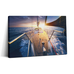 Glezna Saulriets uz buru laivas klāja цена и информация | Картины | 220.lv