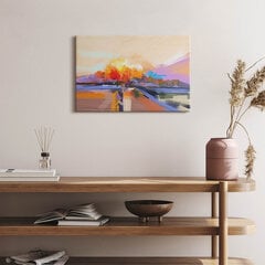 Glezna Abstraktā glezna - krāsains koks cena un informācija | Gleznas | 220.lv